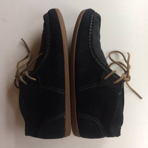 Olukai Poko Boots Womens 6 Black Ankle Chukka Suede Leather - Picture 2 of 8